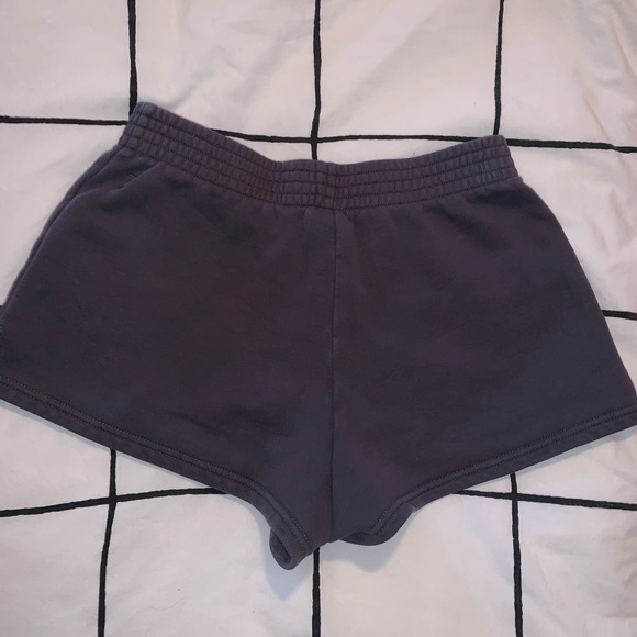 Aritzia sweat-shorts in echo gray - Picture 2 of 5
